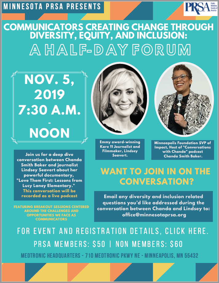 Diversity and Inclusion Forum Featuring Chanda Smith Baker - Fellowship