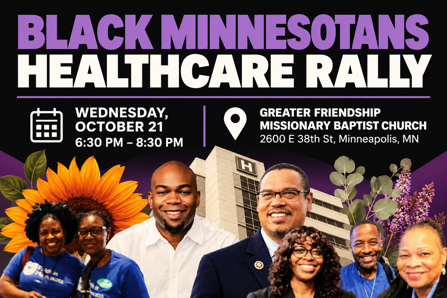 Black Minnesotans Healthcare Rally